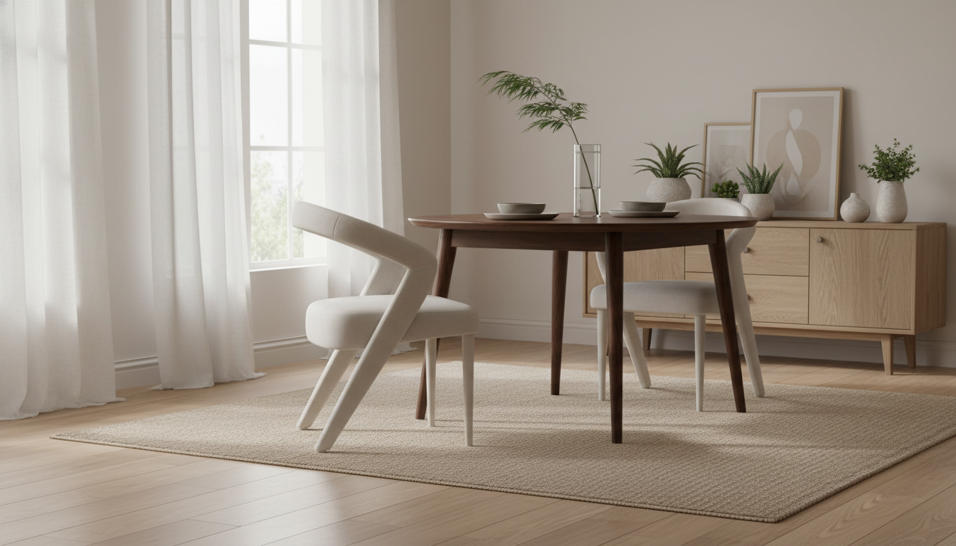 Mid-Century Nordic Dining Chair for Home & Events