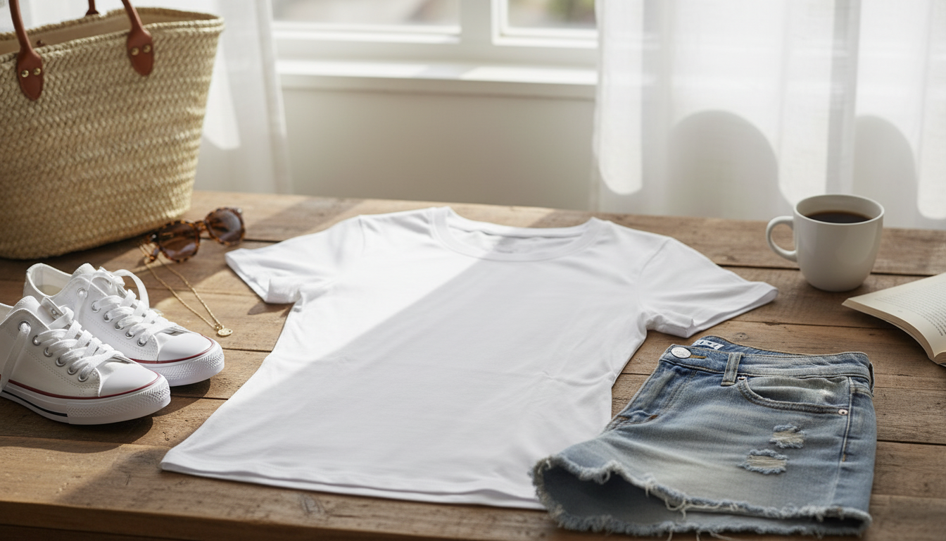 Nike Women’s White Round-Neck Tee: Short Sleeve Essential