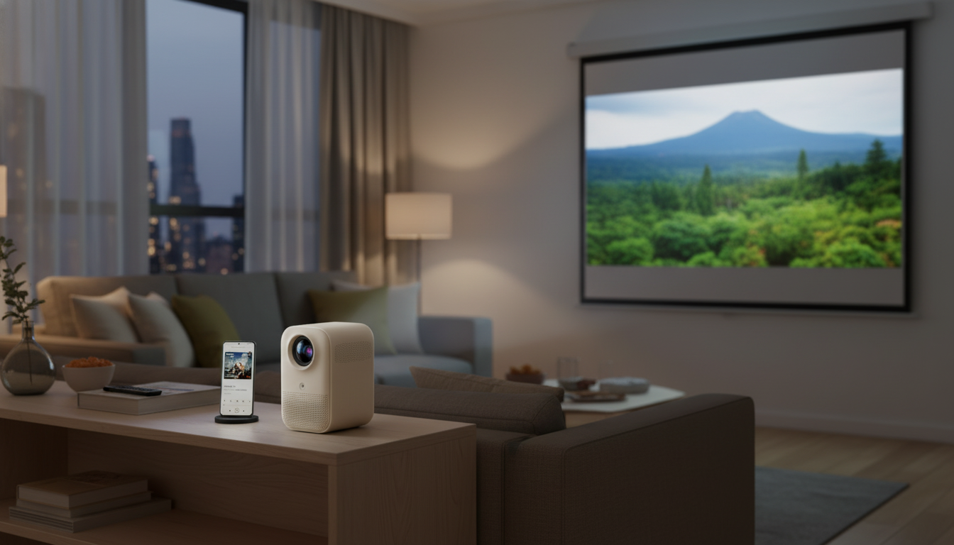 Smart Home Theater Projector Setup for Living Rooms