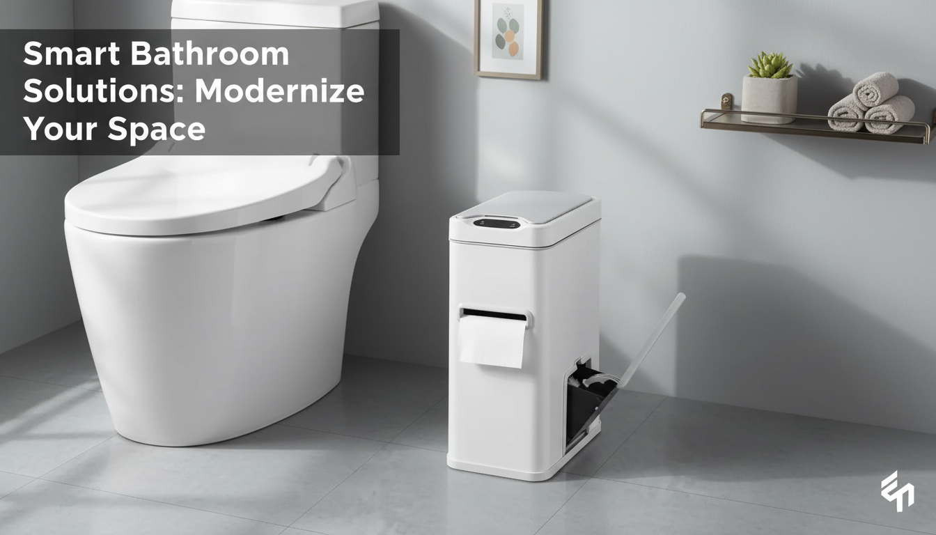 7L Smart Sensor Trash Can: Stainless Steel, 3-in-1