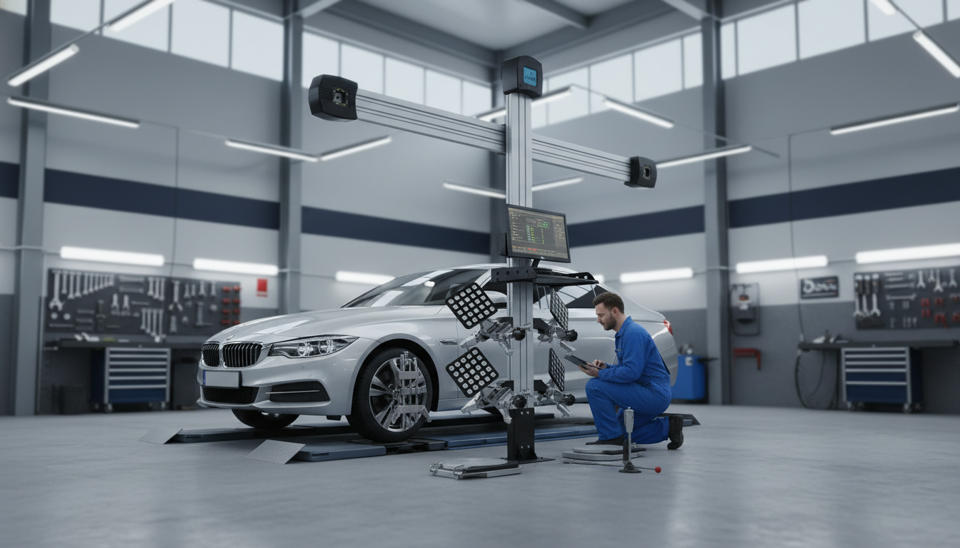 8MP 3D Wheel Aligner for Fast, Repeatable Shop Results
