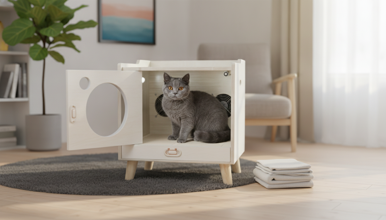 Automatic Pet Hair Dryer Box: Safe, Calm At-Home Drying