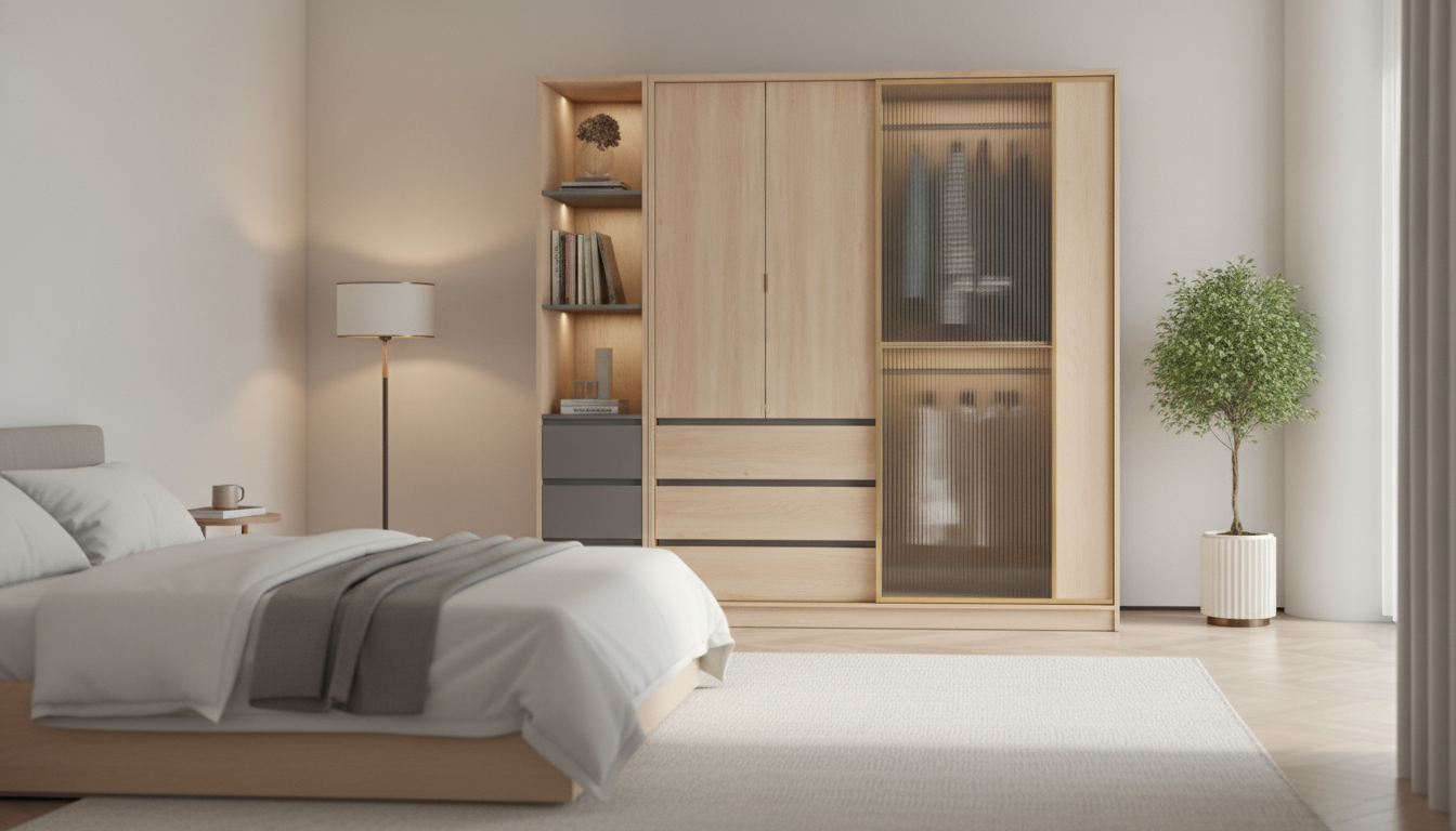 Calm Modern Modular Wardrobe Storage for Minimal Bedrooms