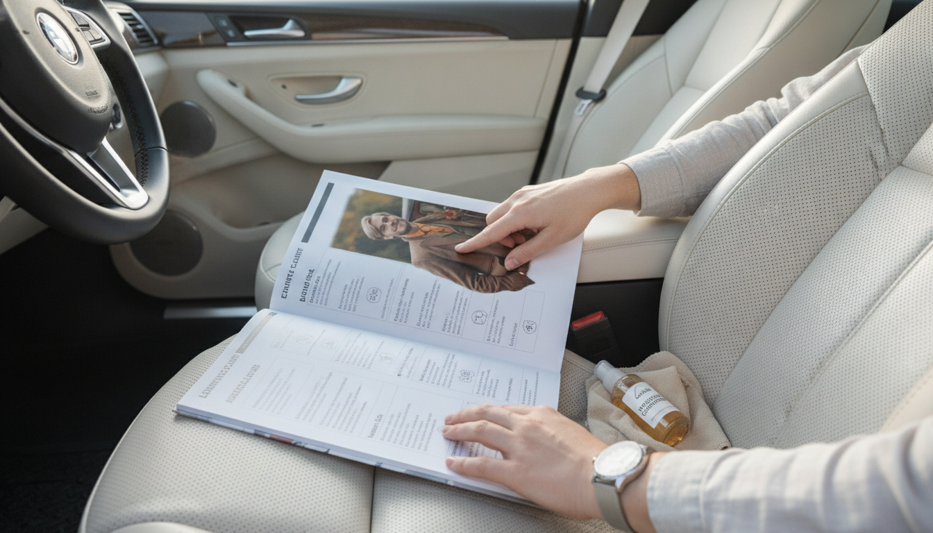 Leather Car Seat Care Checklist: Prevent Cracks & Fading