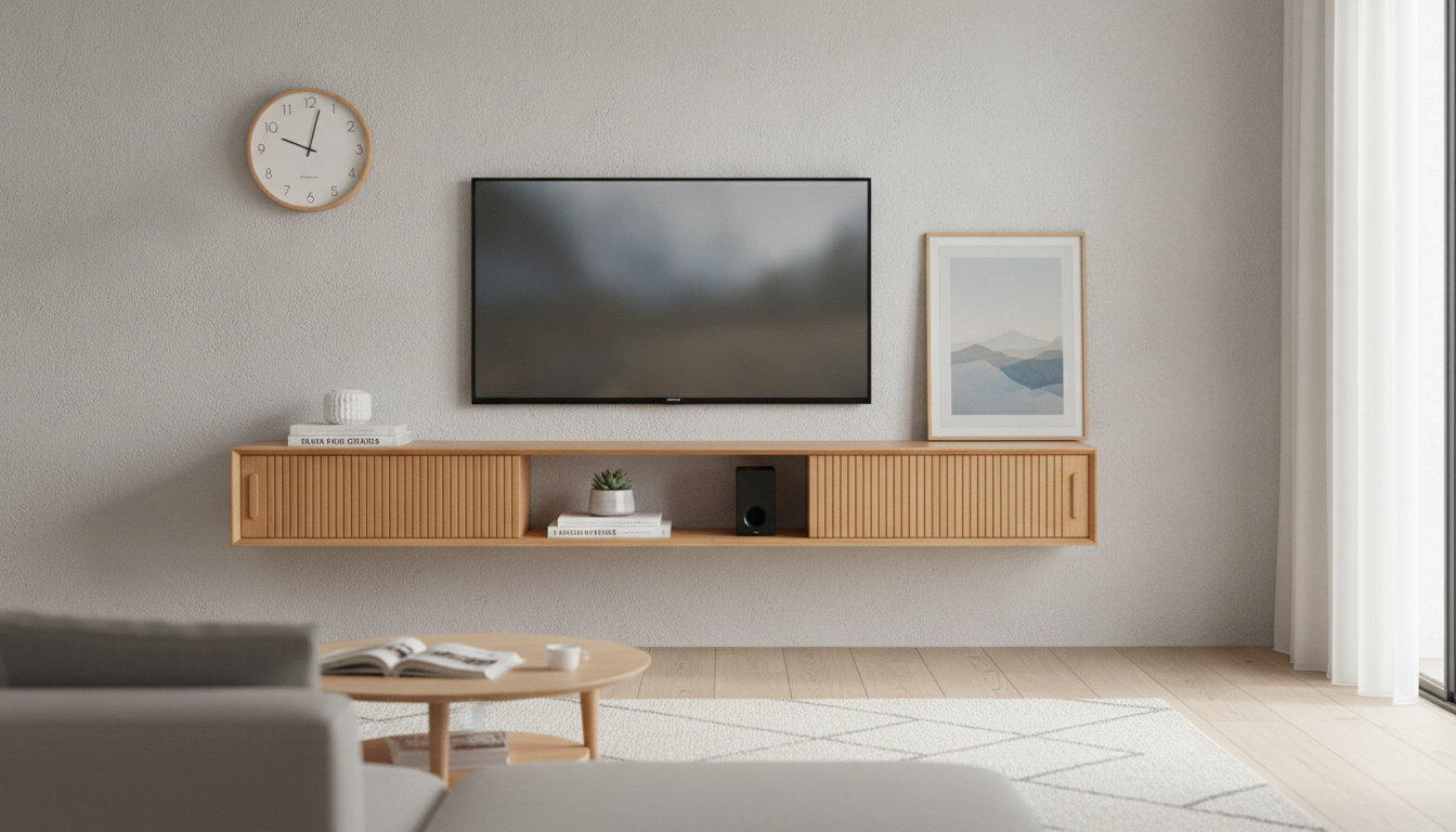 Scandinavian Modern Luxury TV Stand: Size & Style Guide