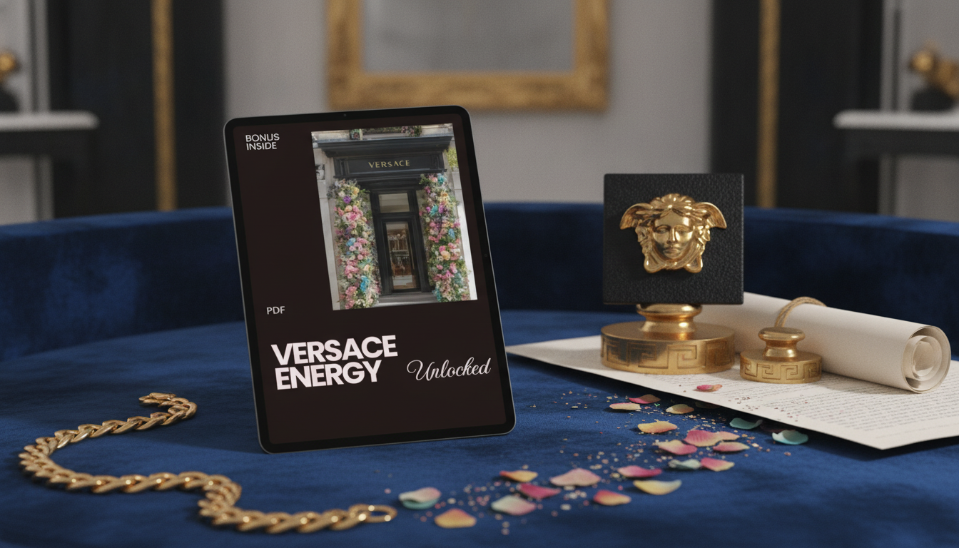 Versace Style Codes: Medusa, Greek Key & Bold Glamour