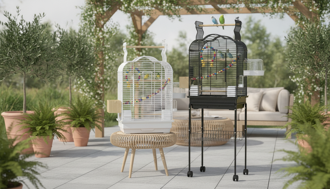Villa-Style Luxury Outdoor Bird Cage: Patio Guide