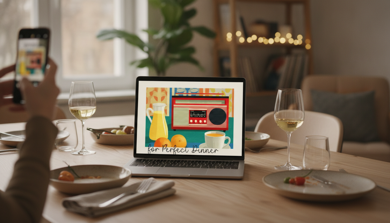 AI Dinner Party Playlist: 4-Phase Checklist for Hosting