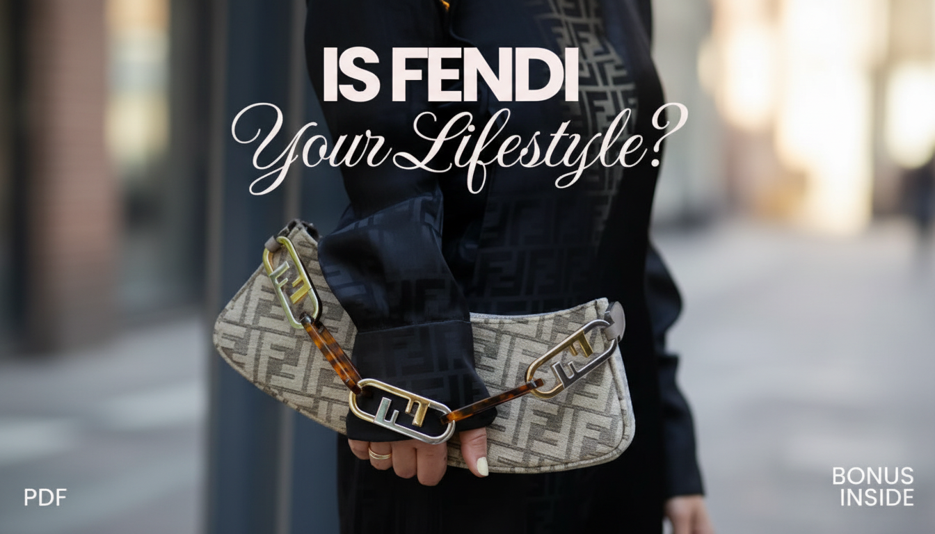 Fendi-Forward Lifestyle Checklist: Bold Style, Daily