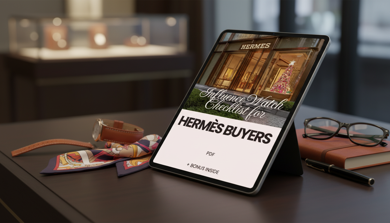 Hermès Influence Watch: Checklist for Smarter Buying