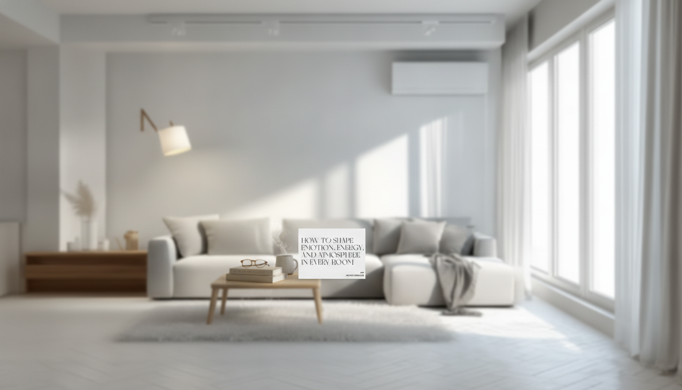 Mood Design for Every Room: Light, Color, and Flow